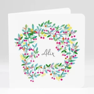Faire-part de naissance Cherry cherry vif*Faire-part Elégant Online