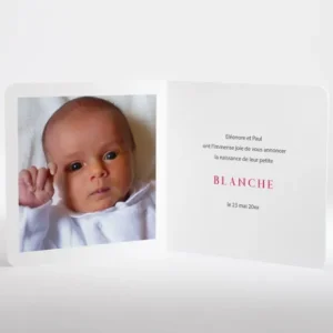 Faire-part de naissance Cherry cherry dore*Faire-part Elégant Clearance