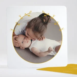 Faire-part de naissance Charme*Faire-part Elégant Outlet