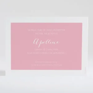 Faire-part de naissance Cigogne chic*Faire-part Elégant New