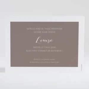 Faire-part de naissance Cigogne chic*Faire-part Elégant New
