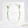 Faire-part de naissance Couronne de muguets*Faire-part Elégant Discount