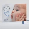 Faire-part de naissance Coeur liberty*Faire-part Elégant Best