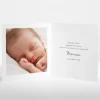 Faire-part de naissance Couronne de fleurs*Faire-part Elégant Discount