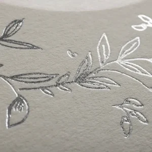 Faire-part de naissance Conte de fees argent*Faire-part Elégant Online