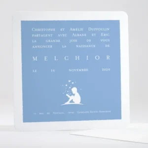 Faire-part de naissance Comme dans un livre*Faire-part Elégant Online