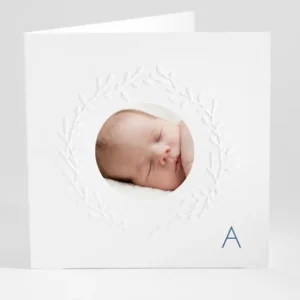 Faire-part de naissance Couronnement*Faire-part Elégant Hot
