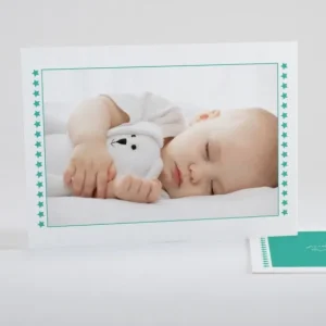 Faire-part de naissance Colonne d'etoiles*Faire-part Elégant Discount