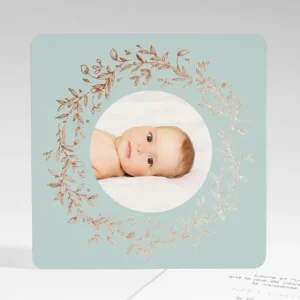 Faire-part de naissance Conte de fees cuivre*Faire-part Elégant Fashion