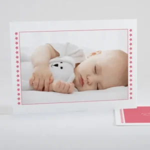 Faire-part de naissance Colonne d'etoiles*Faire-part Elégant Discount