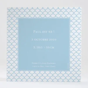Faire-part de naissance Dans les nuages*Faire-part Elégant Outlet