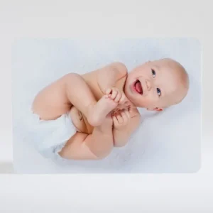 Faire-part de naissance Damier ardoise*Faire-part Elégant Online