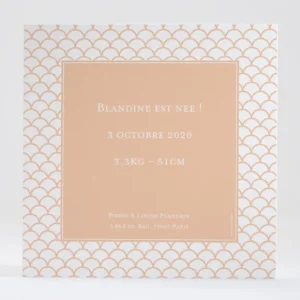 Faire-part de naissance Dans les nuages*Faire-part Elégant Outlet