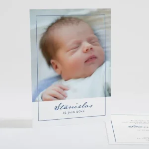Faire-part de naissance Delicat filet*Faire-part Elégant Online