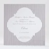 Faire-part de naissance Delicatesse Rayee*Faire-part Elégant Discount