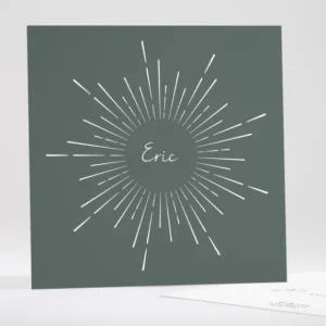 Faire-part de naissance Delicieux rayons*Faire-part Elégant Outlet