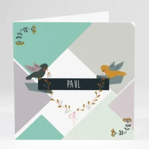 Faire-part de naissance Deco*Faire-part Elégant Clearance