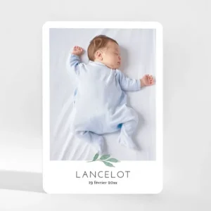 Faire-part de naissance Desir*Faire-part Elégant Online