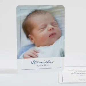 Faire-part de naissance Delicat filet*Faire-part Elégant Online