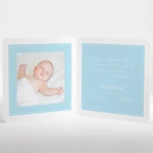 Faire-part de naissance Dessin bebe chic allonge*Faire-part Elégant Best