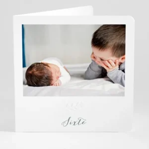 Faire-part de naissance Delicate brindille*Faire-part Elégant New