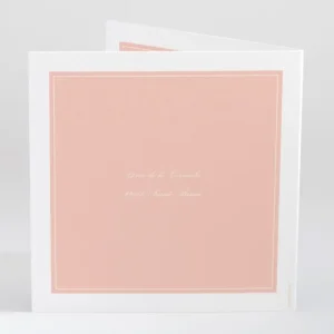 Faire-part de naissance Dessin bebe chic allonge*Faire-part Elégant Best
