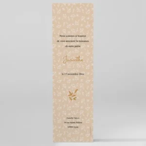 Faire-part de naissance Diapos*Faire-part Elégant Online
