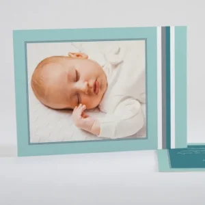 Faire-part de naissance Douces rayures*Faire-part Elégant Outlet
