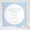 Faire-part de naissance Double rayures Garcon*Faire-part Elégant Outlet