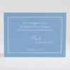 Faire-part de naissance Double monogramme*Faire-part Elégant Online