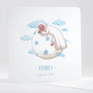 Faire-part de naissance Douce planete*Faire-part Elégant Outlet
