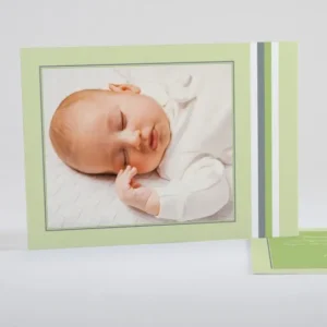 Faire-part de naissance Douces rayures*Faire-part Elégant Outlet