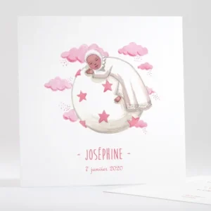 Faire-part de naissance Douce planete*Faire-part Elégant Outlet