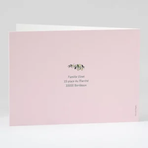 Faire-part de naissance Douceur perchee*Faire-part Elégant Online
