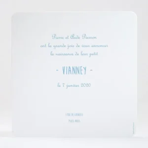 Faire-part de naissance Douce planete*Faire-part Elégant Outlet