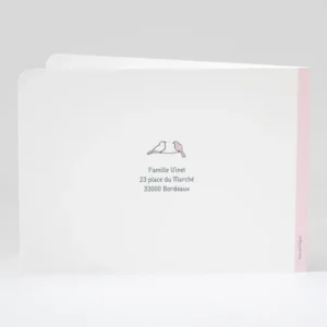 Faire-part de naissance Douceur perchee*Faire-part Elégant Online
