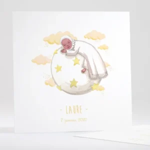 Faire-part de naissance Douce planete*Faire-part Elégant Outlet