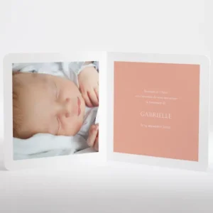 Faire-part de naissance Doux agneau*Faire-part Elégant Fashion