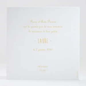 Faire-part de naissance Douce planete*Faire-part Elégant Outlet