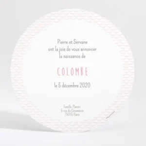 Faire-part de naissance Douce chouette*Faire-part Elégant Hot