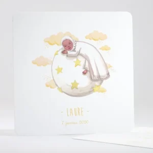 Faire-part de naissance Douce planete*Faire-part Elégant Outlet