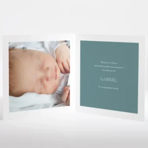 Faire-part de naissance Doux agneau*Faire-part Elégant Fashion