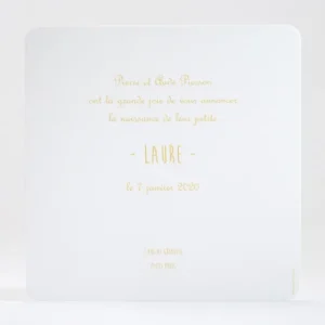 Faire-part de naissance Douce planete*Faire-part Elégant Outlet