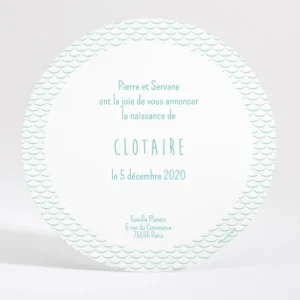 Faire-part de naissance Douce chouette*Faire-part Elégant Hot