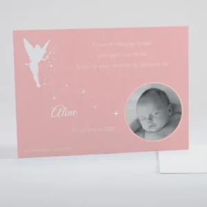 Faire-part de naissance Douce fee aux etoiles*Faire-part Elégant Sale