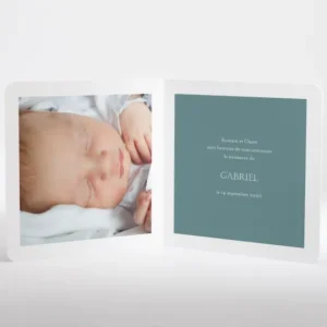 Faire-part de naissance Doux agneau*Faire-part Elégant Fashion