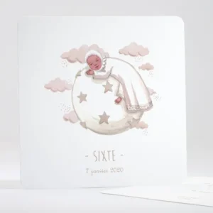 Faire-part de naissance Douce planete*Faire-part Elégant Outlet