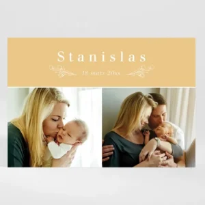 Faire-part de naissance Efflorescence*Faire-part Elégant Online