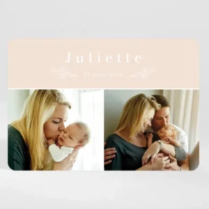 Faire-part de naissance Efflorescence*Faire-part Elégant Online