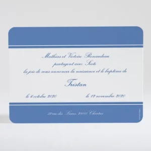 Faire-part de naissance Elegance vitaminee*Faire-part Elégant Best